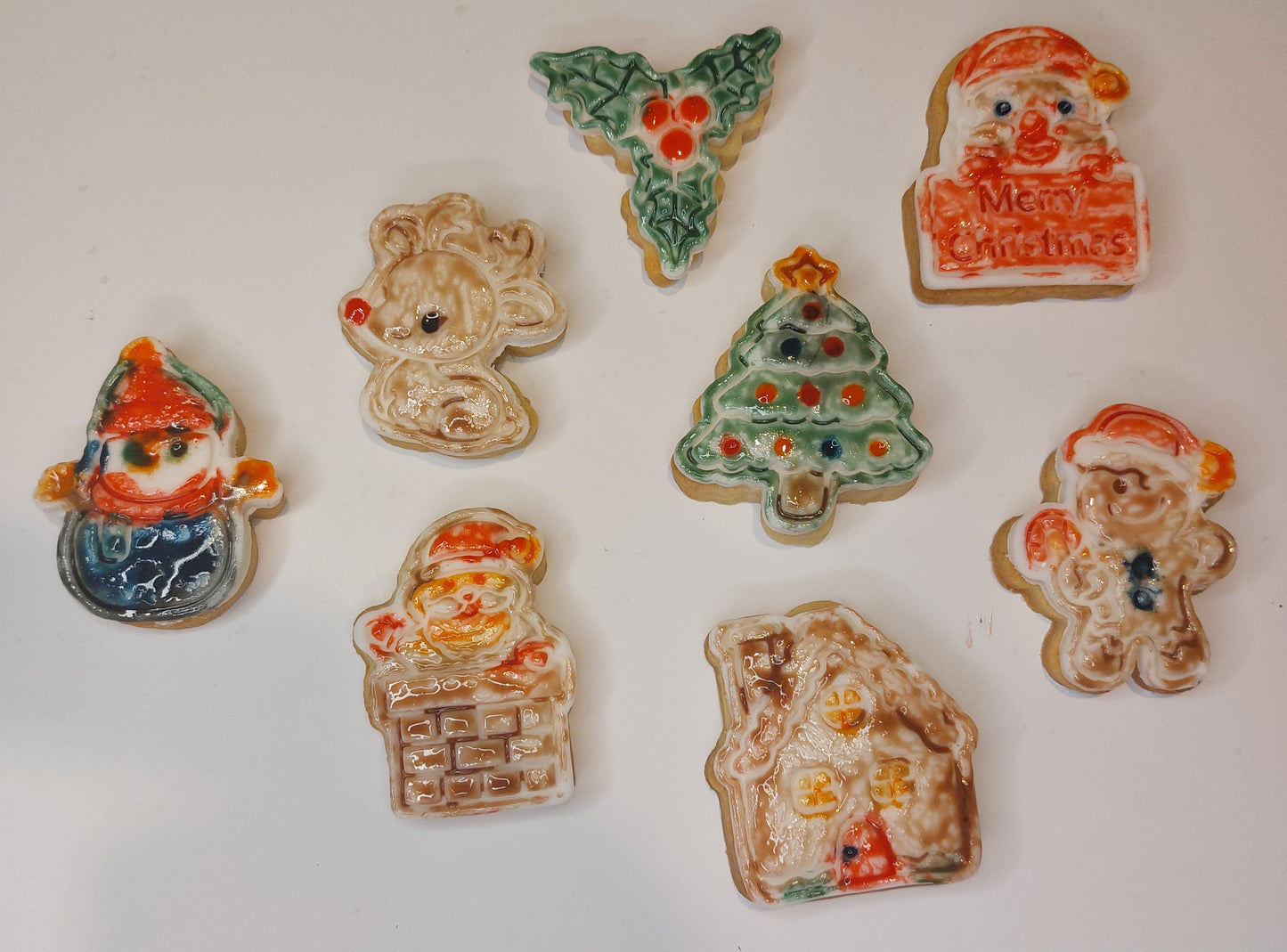 Paint your own Christmas cookies